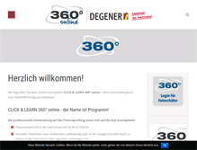 Tablet Screenshot of click-learn.de